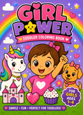 Girl Power Coloring Book