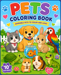 Pets Coloring Book